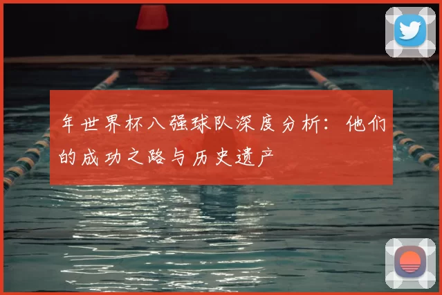 年世界杯八强球队深度分析：他们的成功之路与历史遗产