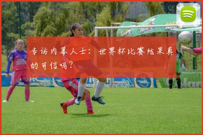 专访内幕人士：世界杯比赛结果真的可信吗？