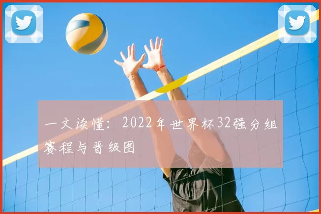 一文读懂：2022年世界杯32强分组赛程与晋级图