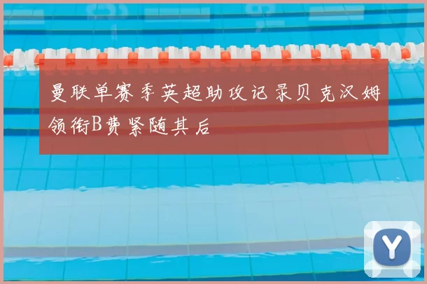 曼联单赛季英超助攻记录贝克汉姆领衔B费紧随其后